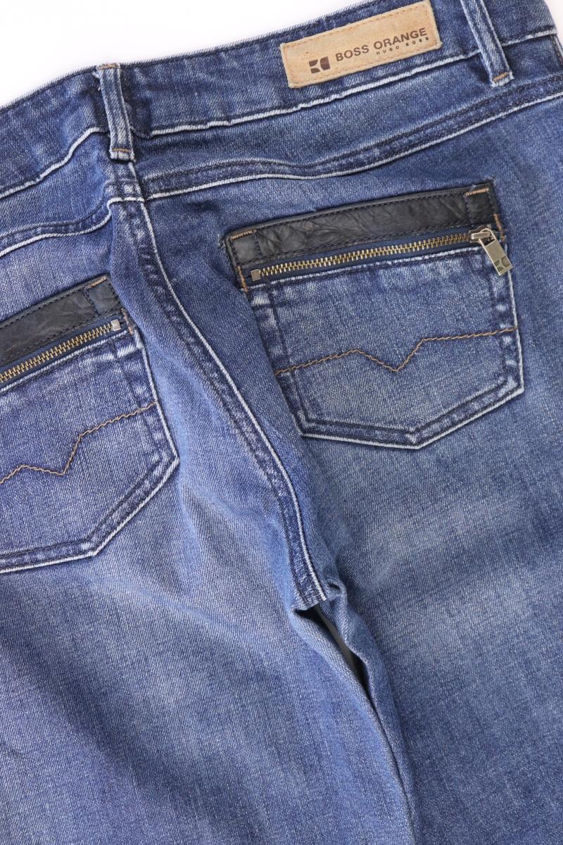 BOSS Orange Regular Jeans Gr. W30/L34 blau aus Baumwolle