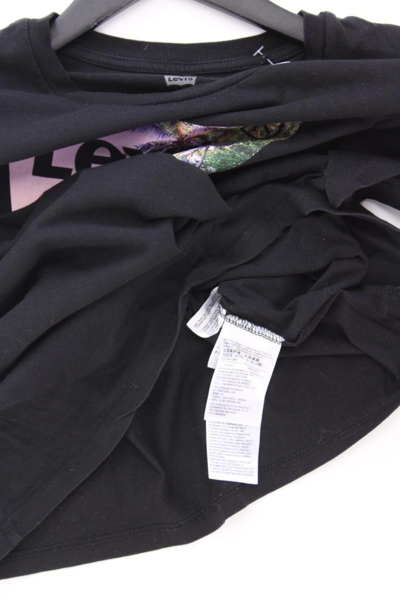 Levi's Printshirt Gr. XS Kurzarm schwarz aus Baumwolle