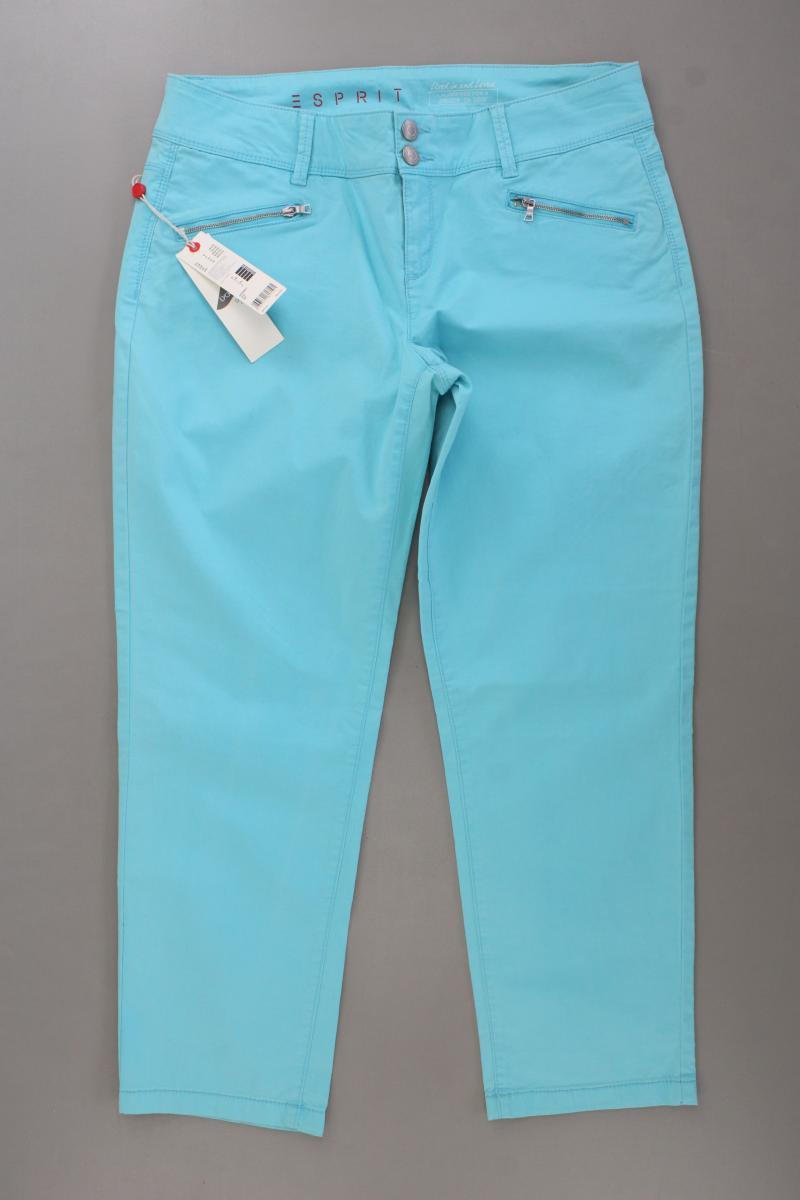 Esprit Hose Gr. 40/L26 neu mit Etikett Neupreis: 49,95€! türkis aus Baumwolle