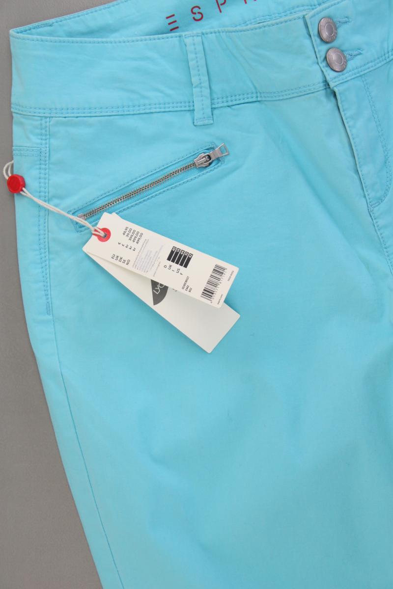 Esprit Hose Gr. 40/L26 neu mit Etikett Neupreis: 49,95€! türkis aus Baumwolle