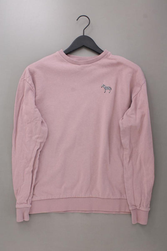 Topshop Langarmpullover Gr. 36/38 rosa aus Baumwolle