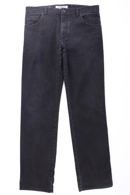 Alberto Straight Jeans für Herren Gr. W36/L34 grau aus Baumwolle