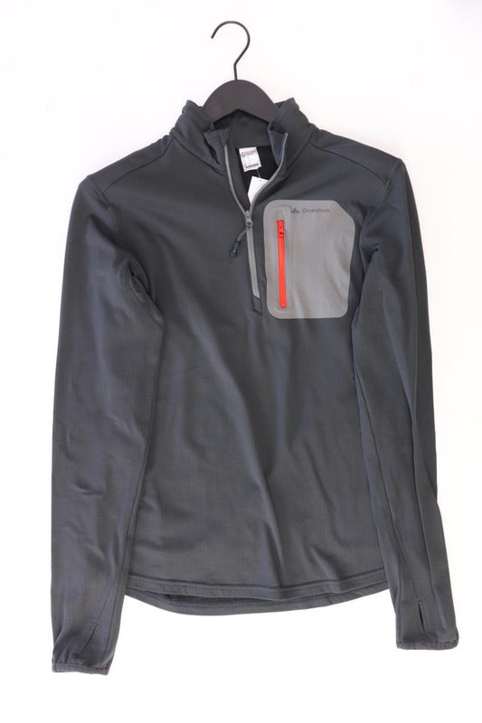 Quechua Longsleeve-Shirt Gr. L Langarm grau aus Polyester