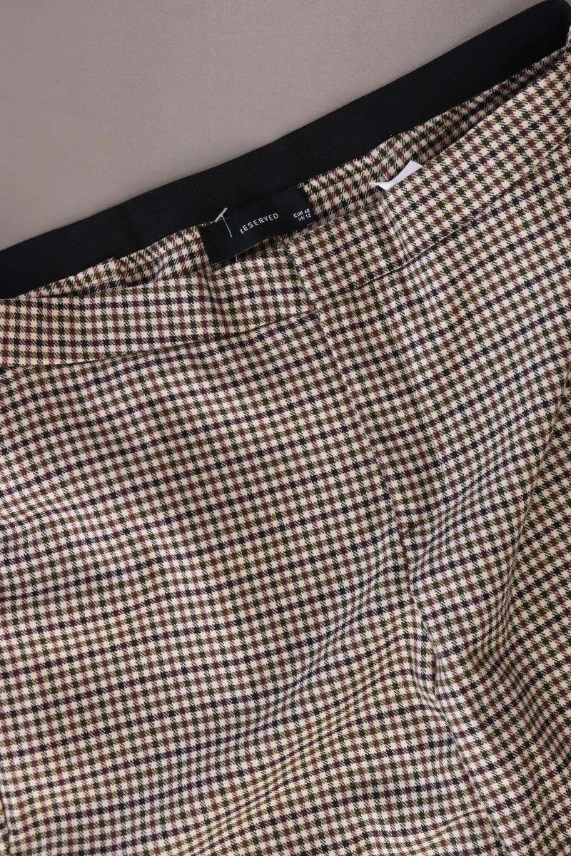 Reserved Stoffhose Gr. 40 hahnentritt mehrfarbig aus Polyester