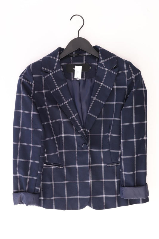 Vero Moda Blazer Gr. 34 kariert blau aus Polyester
