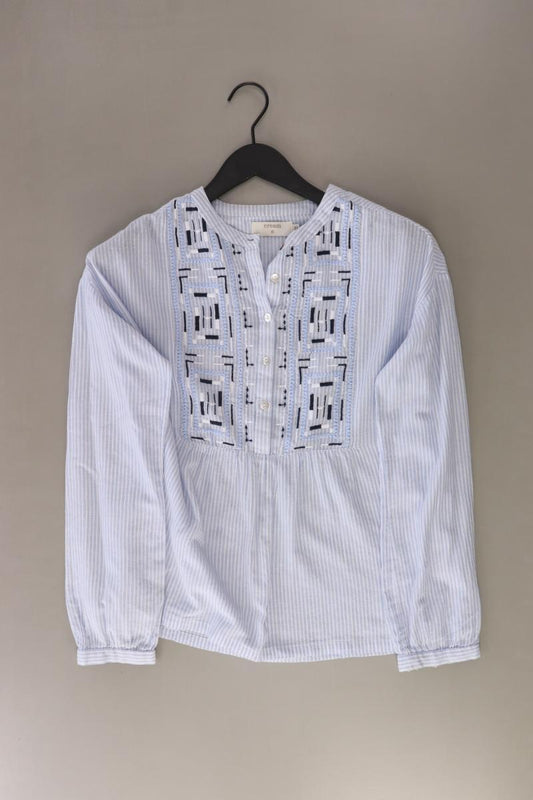 Cream Langarmbluse Gr. 34 gestreift blau aus Baumwolle
