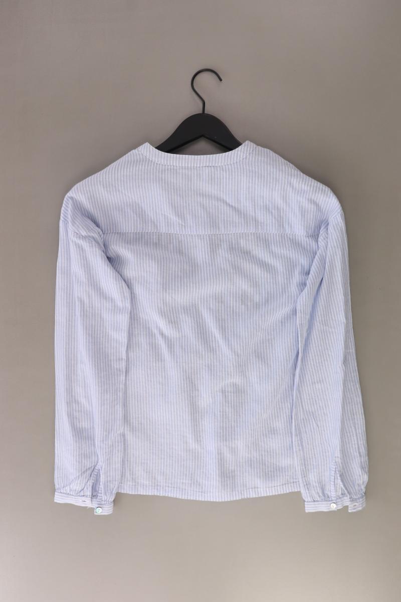 Cream Langarmbluse Gr. 34 gestreift blau aus Baumwolle