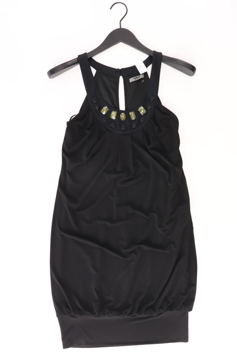 Vera Mont Abendkleid Gr. 32 Träger schwarz aus Polyester