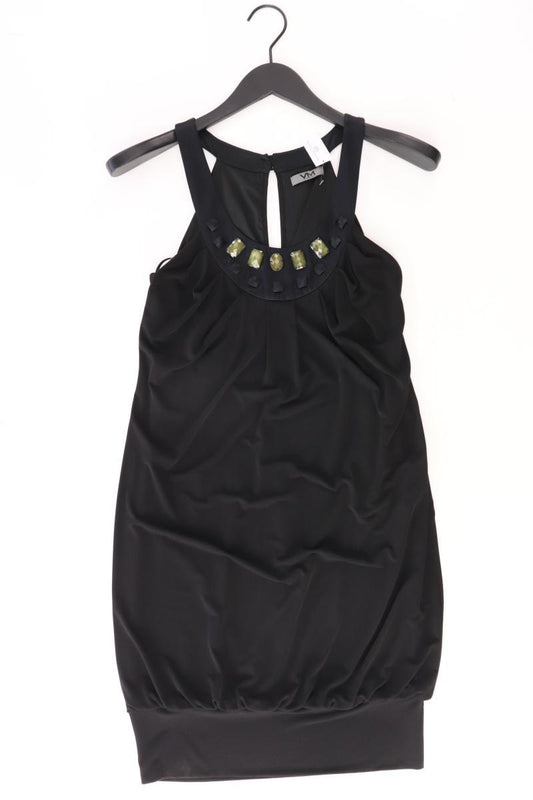 Vera Mont Abendkleid Gr. 32 Träger schwarz aus Polyester