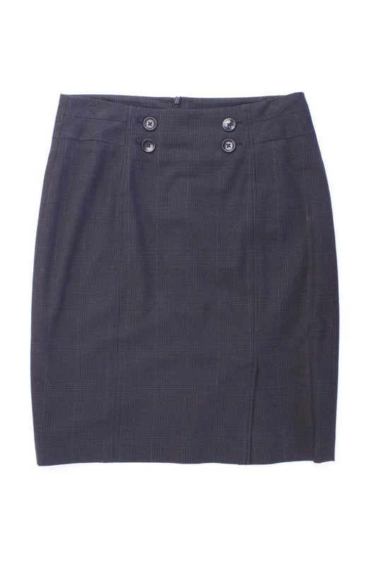 Esprit Collection Bleistiftrock Gr. 36 grau aus Polyester