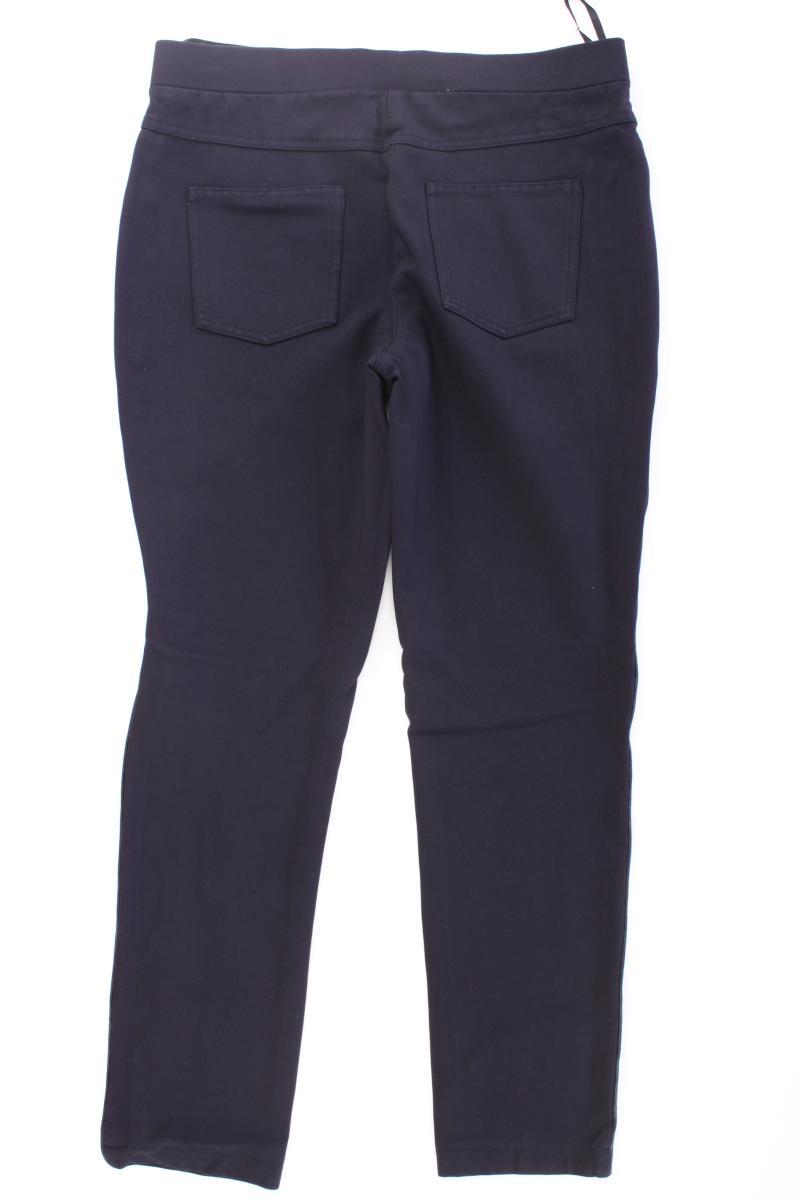 Pfeffinger Stretchhose Gr. 42 blau aus Viskose