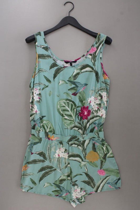 Vero Moda Jumpsuit Gr. L mit Blumenmuster mehrfarbig aus Viskose