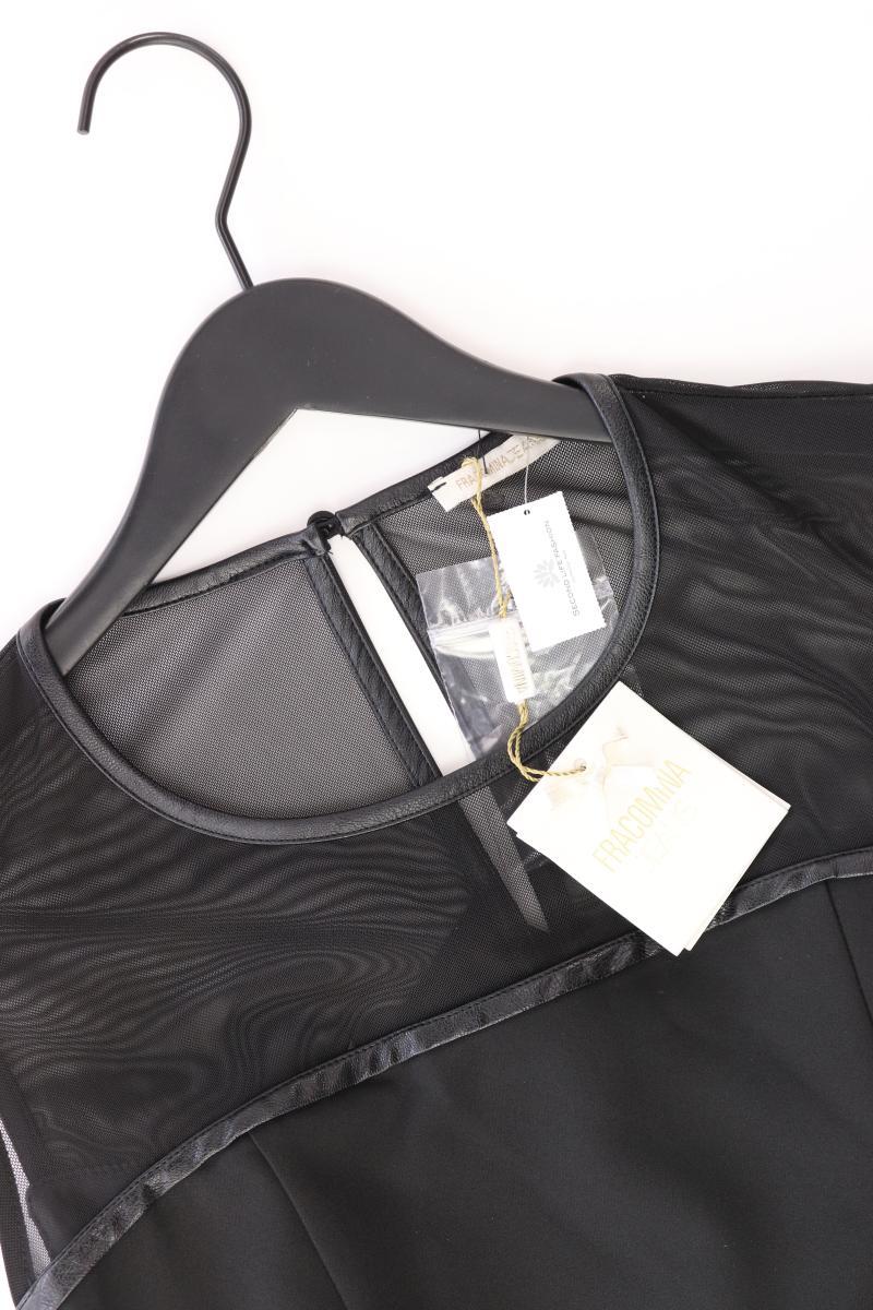Fracomina Abendkleid Gr. L neu mit Etikett Ärmellos schwarz aus Polyester
