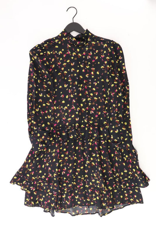 Dorothee Schumacher Kleid mit Seide Größe 3 Gr. 38 Langarm schwarz aus Viskose