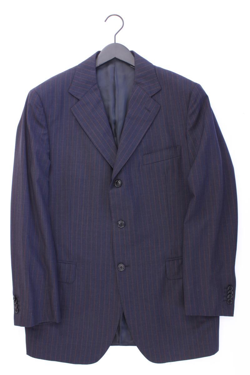 Loro Piana Wollsakko für Herren Gr. 52 gestreift blau