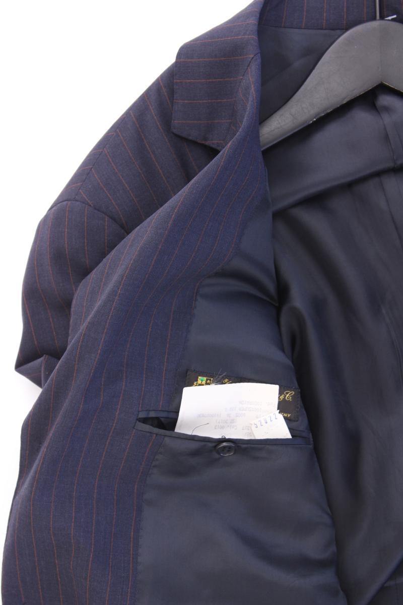 Loro Piana Wollsakko für Herren Gr. 52 gestreift blau
