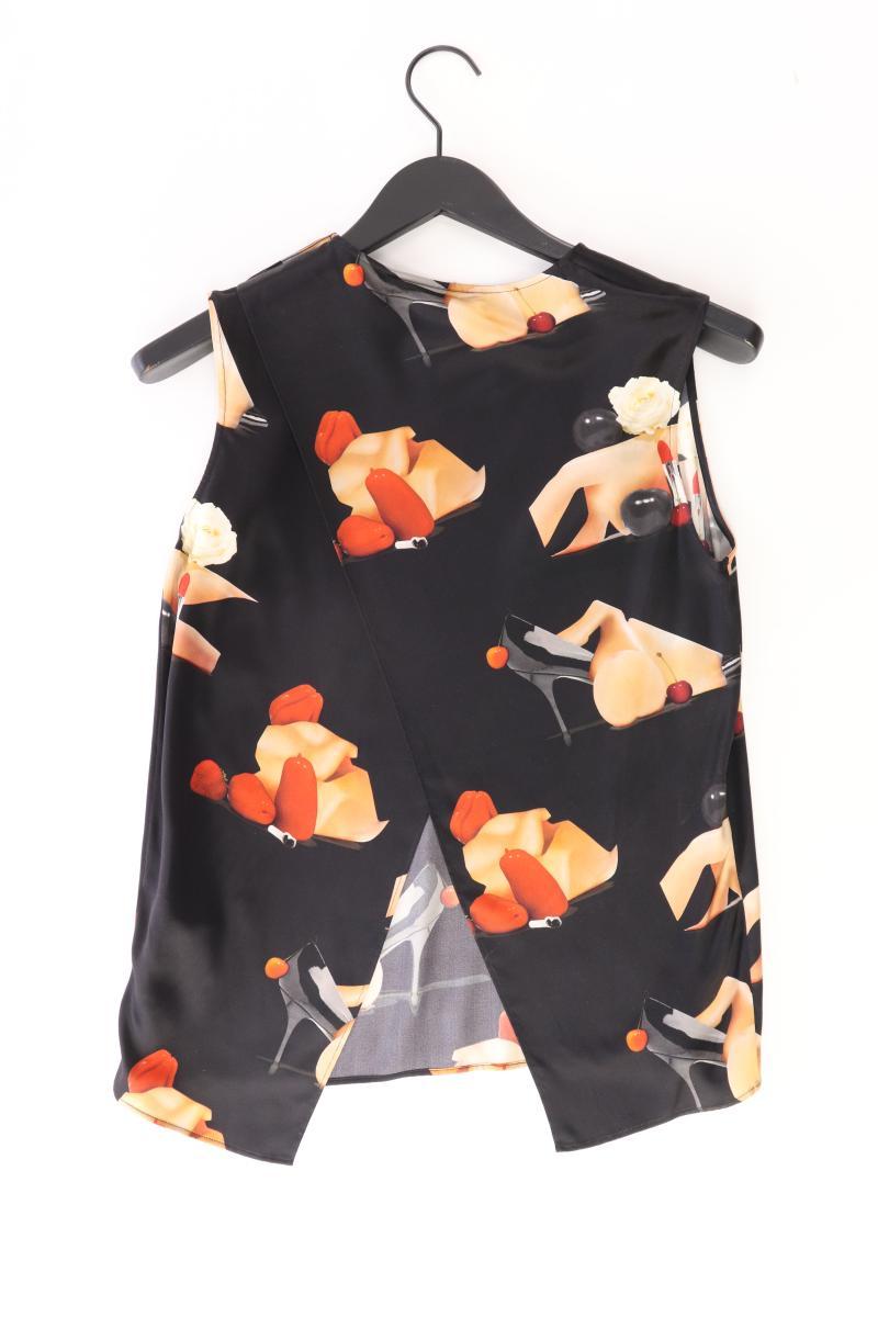 Acne Studios Seidenbluse Gr. 34 Ärmellos schwarz