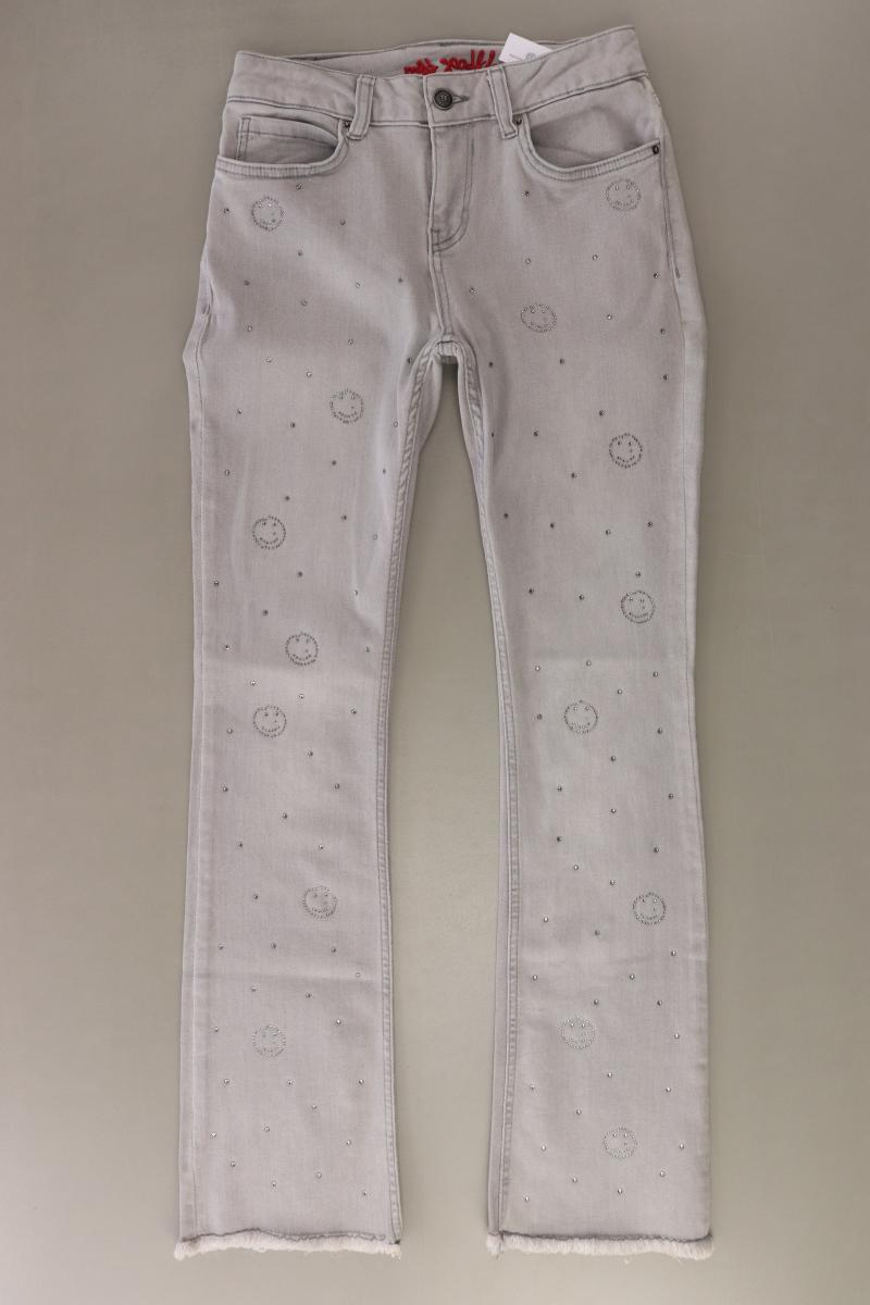 miss goodlife Straight Jeans Gr. W28 grau aus Baumwolle
