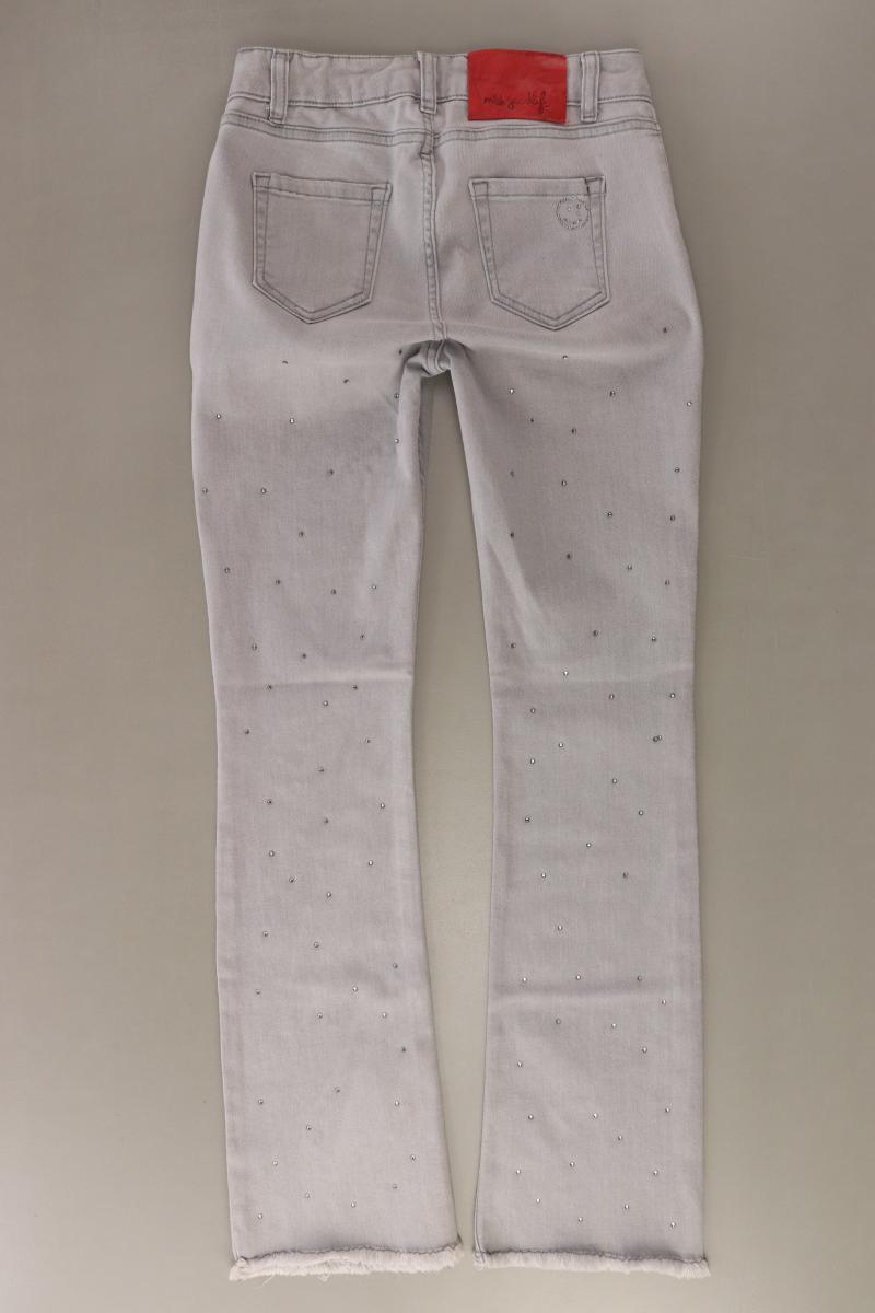 miss goodlife Straight Jeans Gr. W28 grau aus Baumwolle