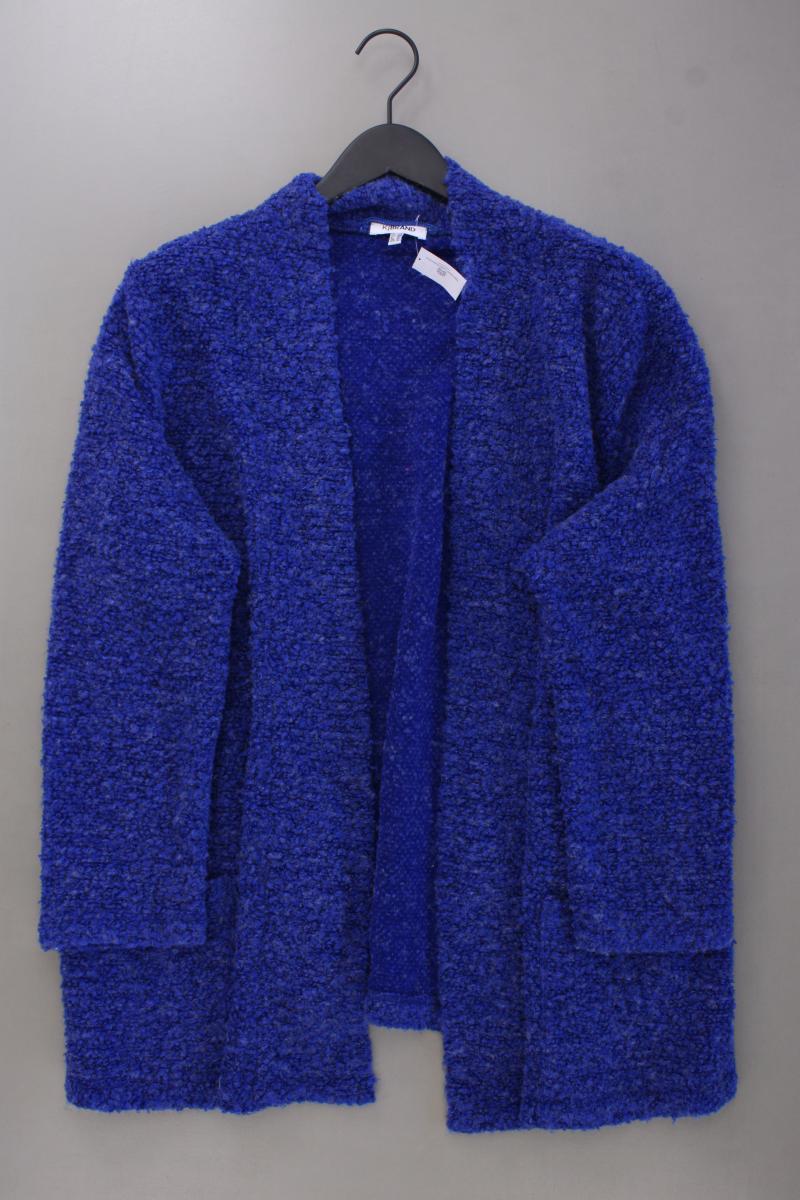 Kj BRAND Strickjacke Gr. 46 Langarm blau aus Polyacryl