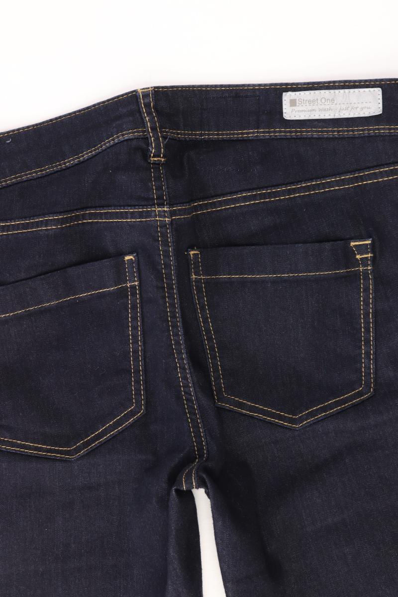 Street One Skinny Jeans Gr. W27 blau aus Baumwolle