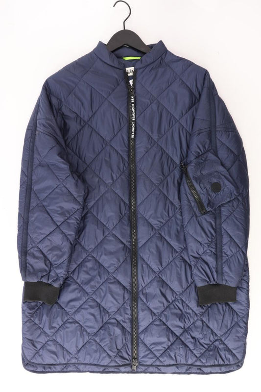 Beaumont Lange Jacke Gr. 46 neuwertig blau aus Polyester