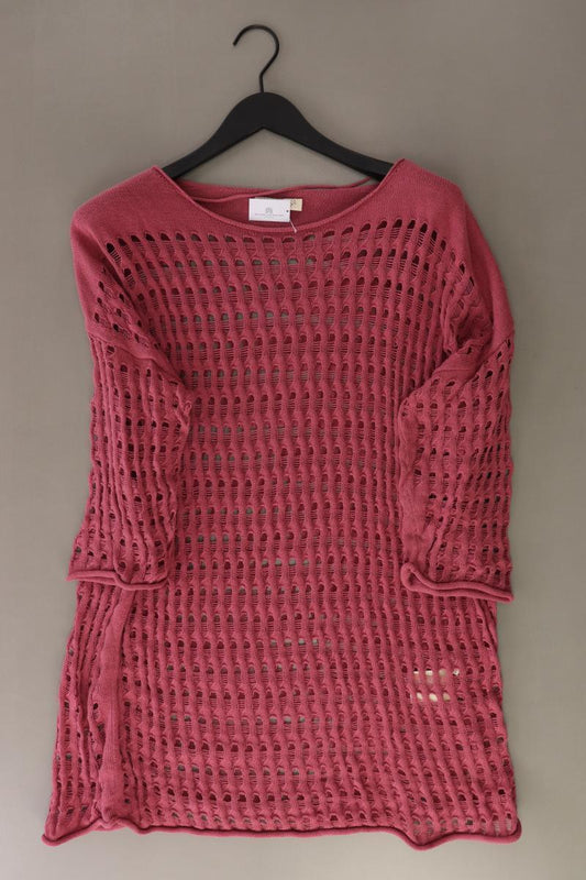 Ulla Popken Feinstrickpullover Gr. 46/48 lila aus Baumwolle