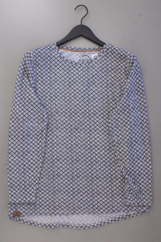 Gina Langarmshirt Gr. 50/52 blau aus Polyester