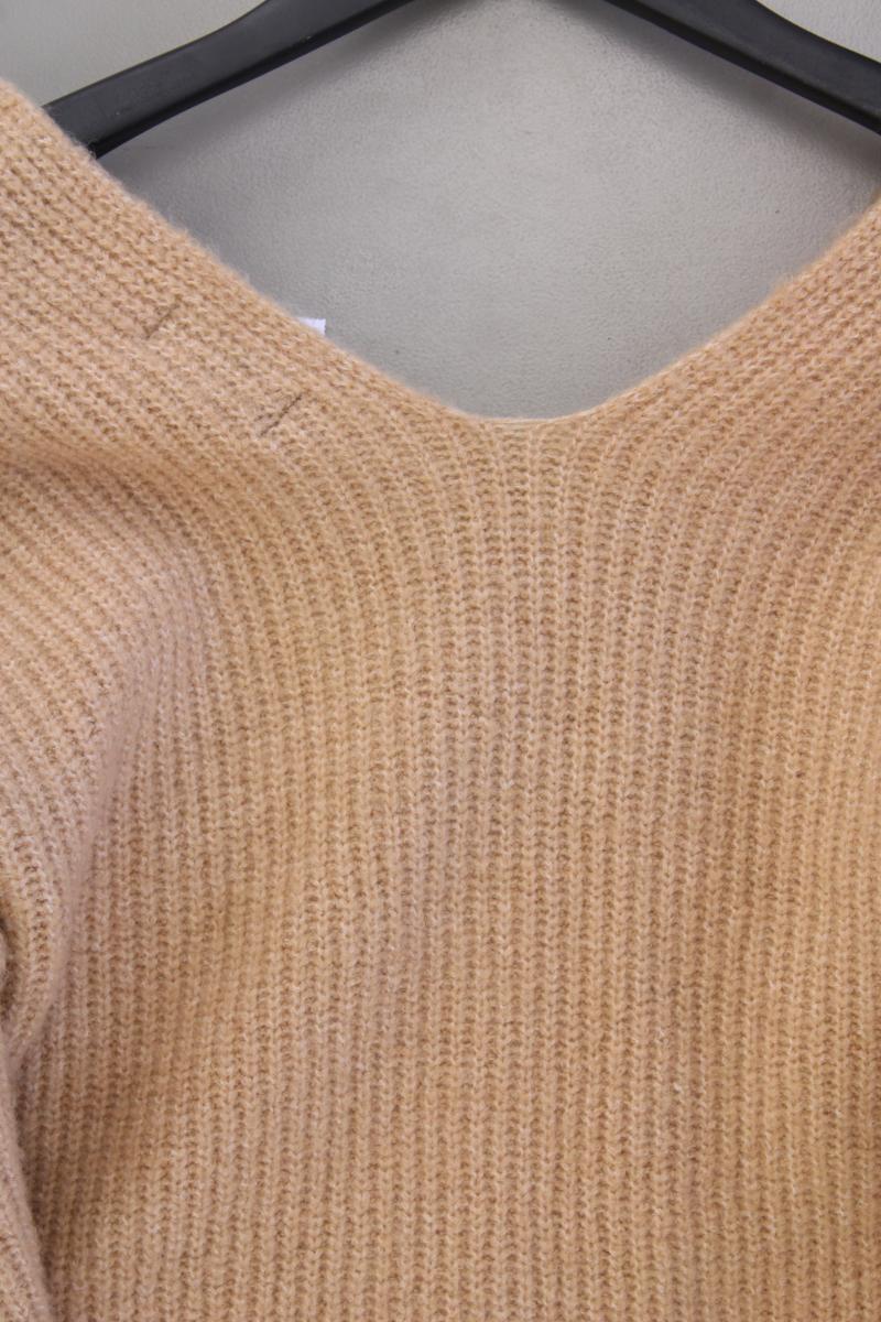 Even & Odd Grobstrickpullover Gr. XS braun