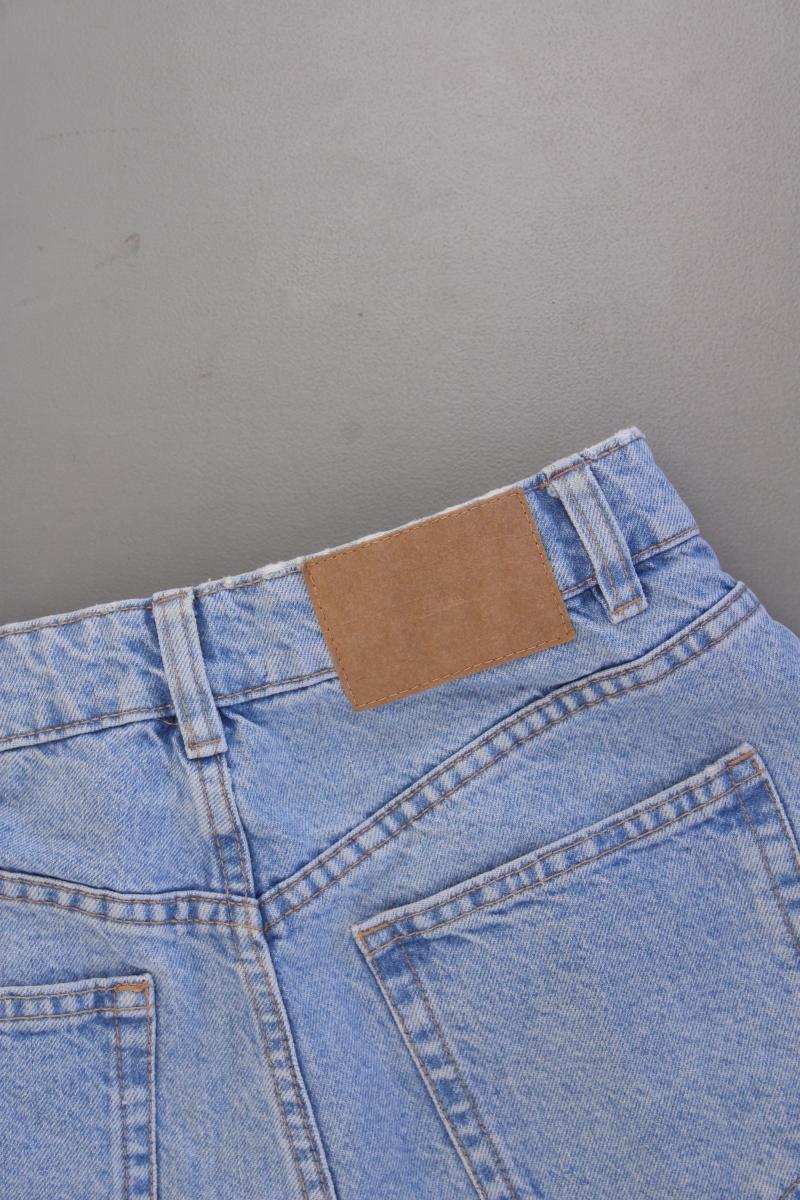 Zara Jeansshorts Gr. 36 blau aus Baumwolle