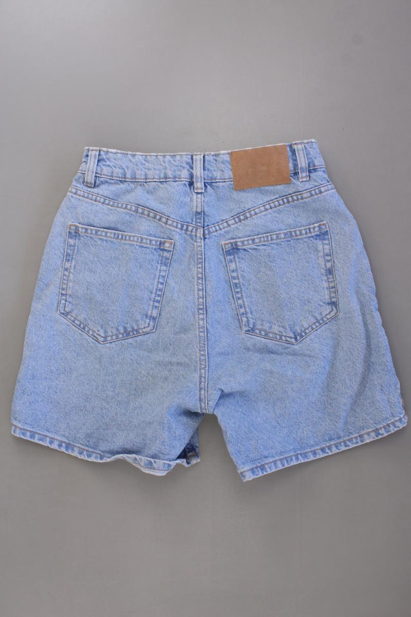 Zara Jeansshorts Gr. 36 blau aus Baumwolle