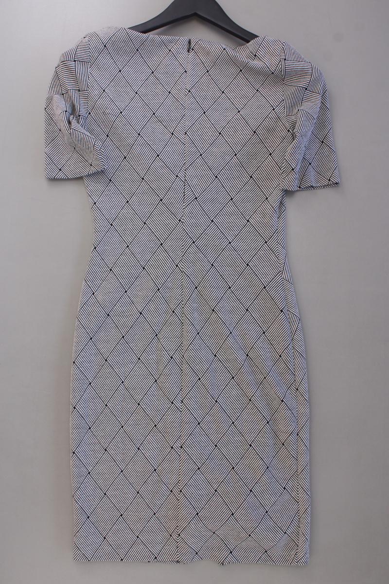 Mango Bleistiftkleid Gr. XS Kurzarm grau aus Polyester