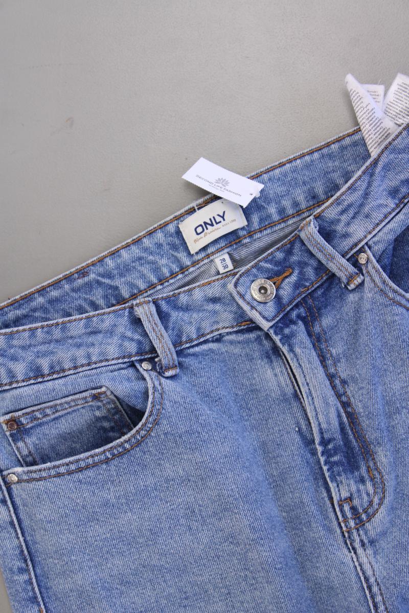 Only Mom Jeans Gr. W28/L30 blau aus Baumwolle