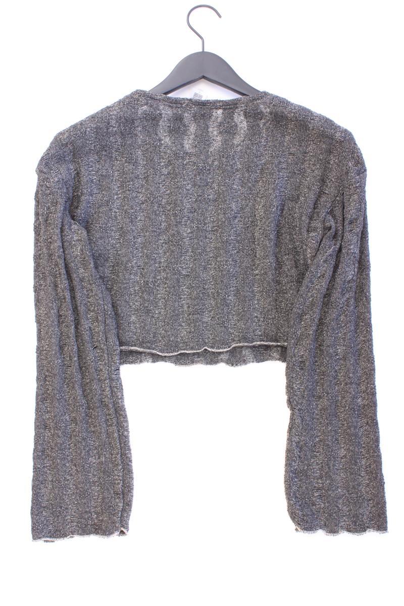 Pull&Bear Langarmpullover Gr. S grau