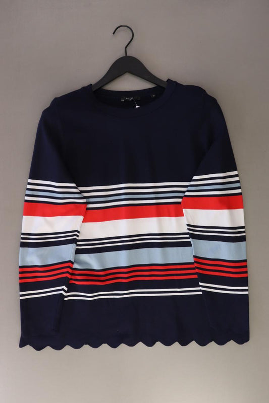 Bonita Langarmpullover Gr. XXL gestreift blau