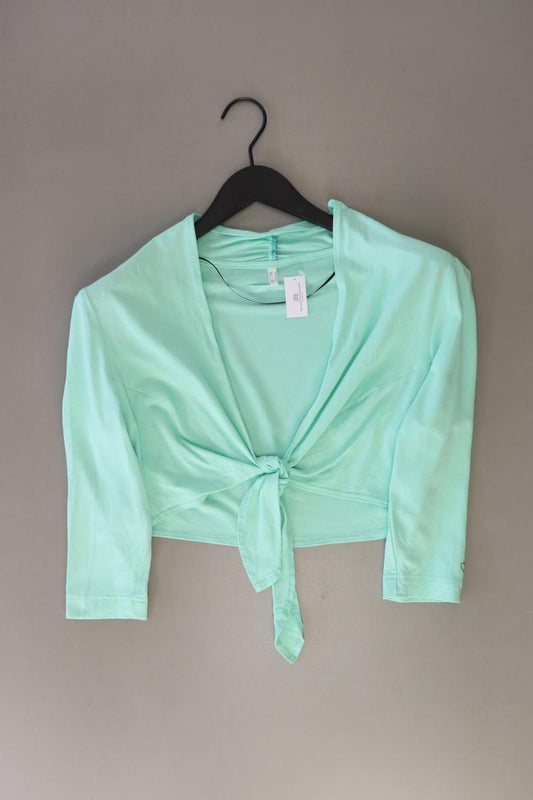 Steilmann Bolero Gr. 42 3/4 Ärmel grün aus Viskose