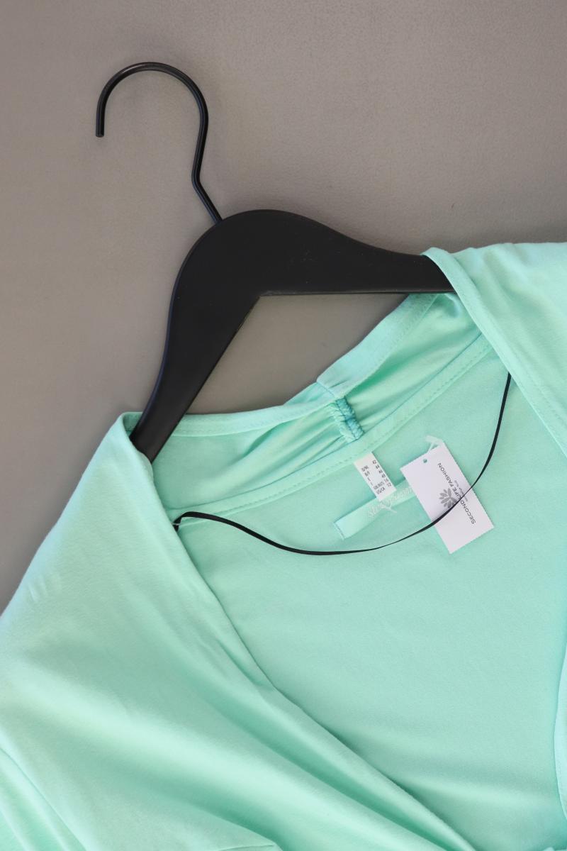 Steilmann Bolero Gr. 42 3/4 Ärmel grün aus Viskose