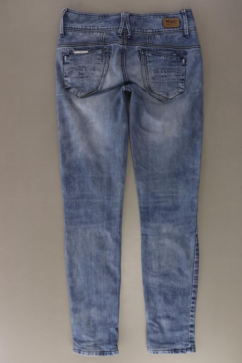 M.O.D Straight Jeans Gr. W27/L32 blau aus Baumwolle