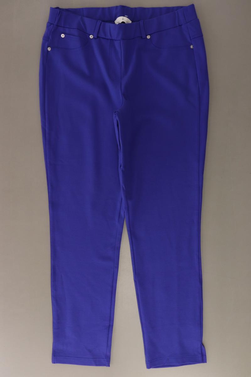 Pfeffinger Leggings Gr. Kurzgröße 21 blau aus Viskose