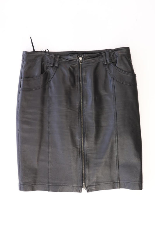 Echtlederrock Gr. Kurzgröße 22 schwarz