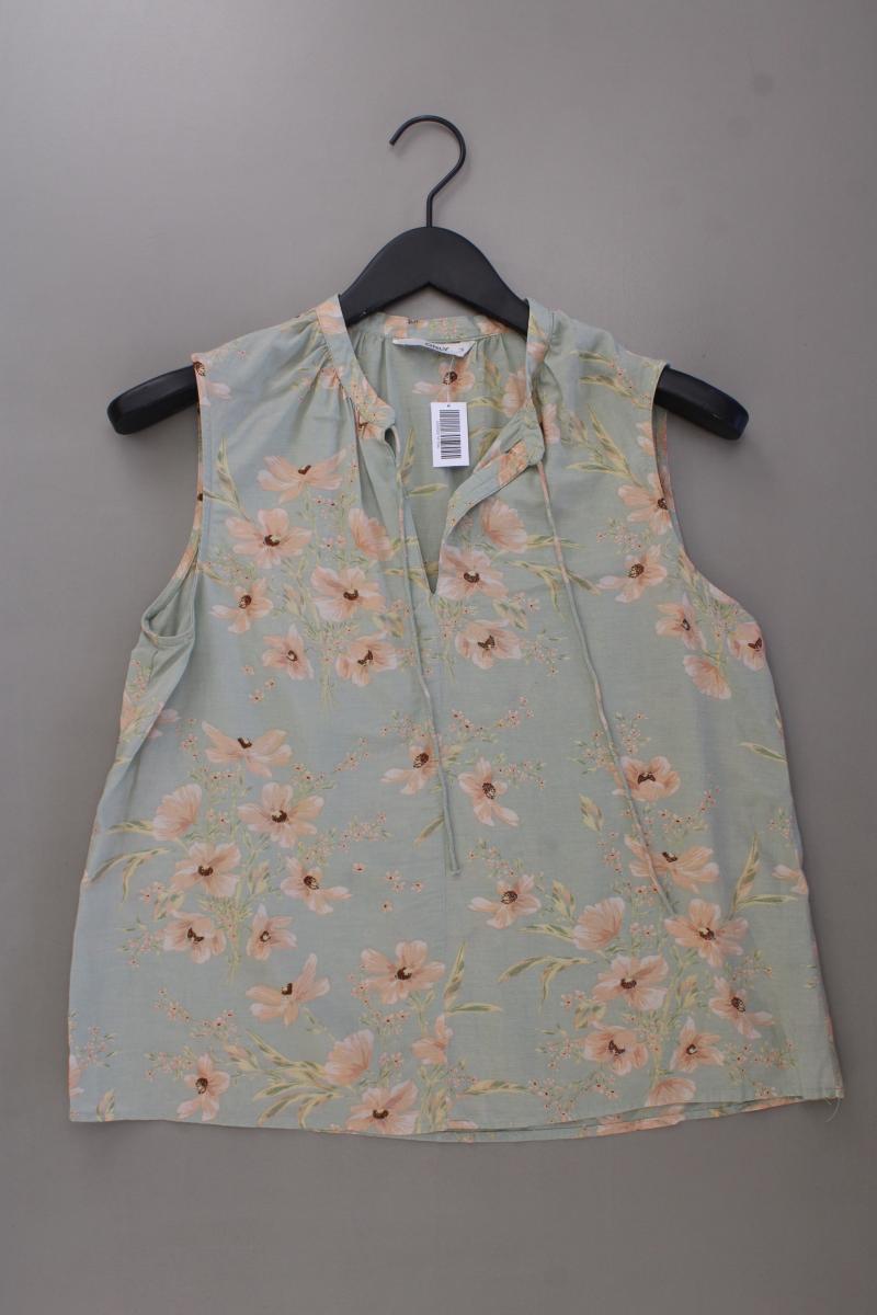 Only Ärmellose Bluse Gr. 36 mit Blumenmuster grün