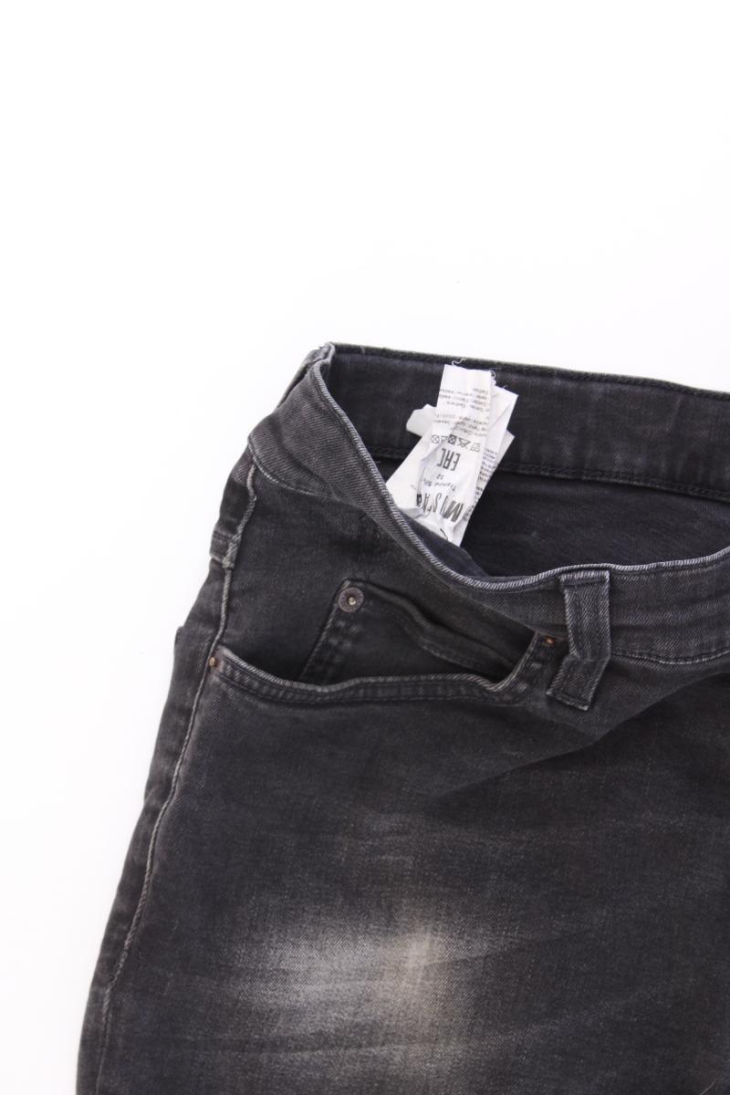 Mustang Jeansshorts für Herren Gr. W32 grau aus Baumwolle