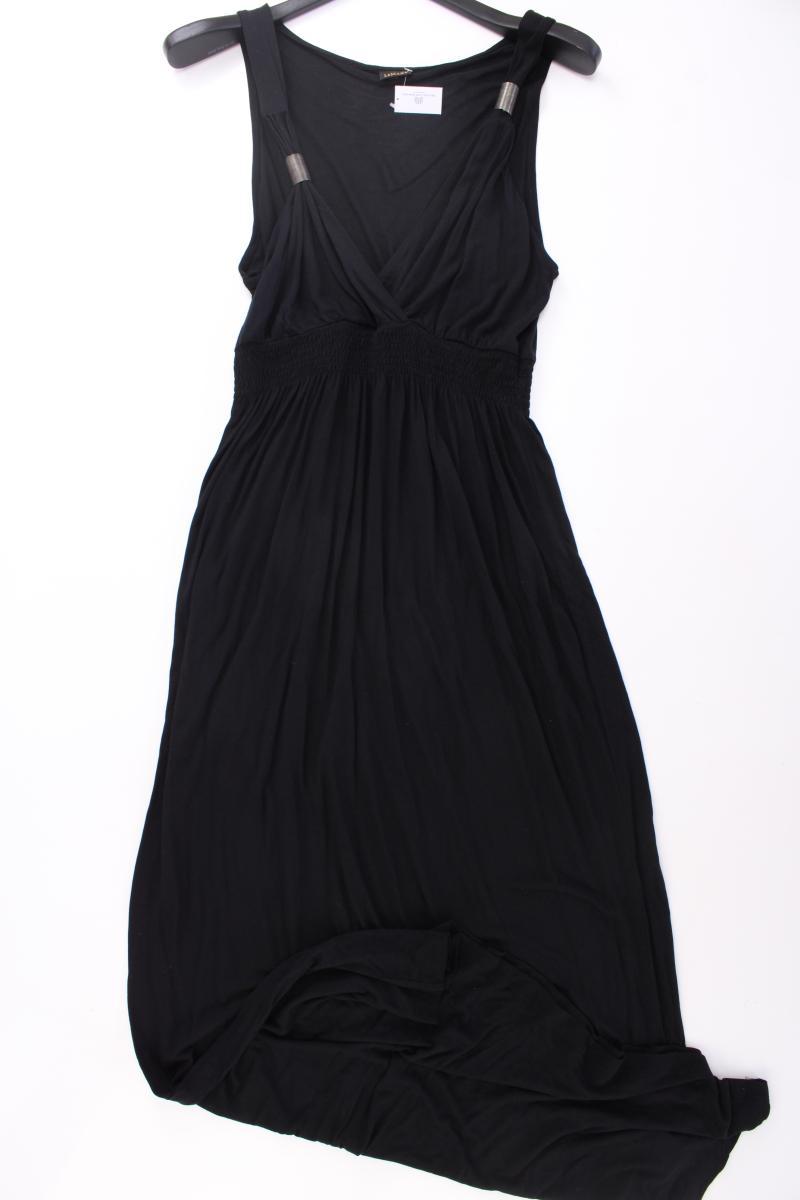 Lascana Jerseykleid Gr. 42 Kurzarm schwarz aus Viskose