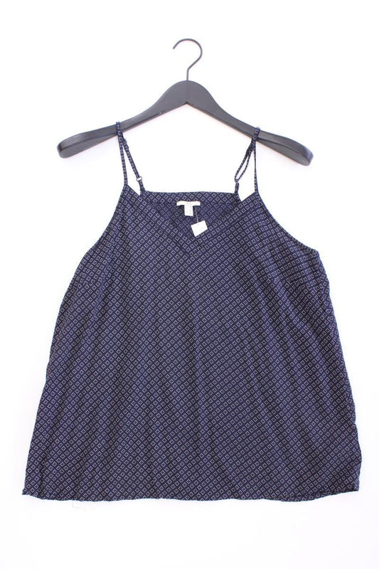edc by Esprit Spaghetti-Top Gr. XL blau aus Viskose