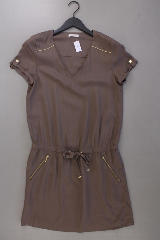 Promod Kleid Gr. 38 Kurzarm braun