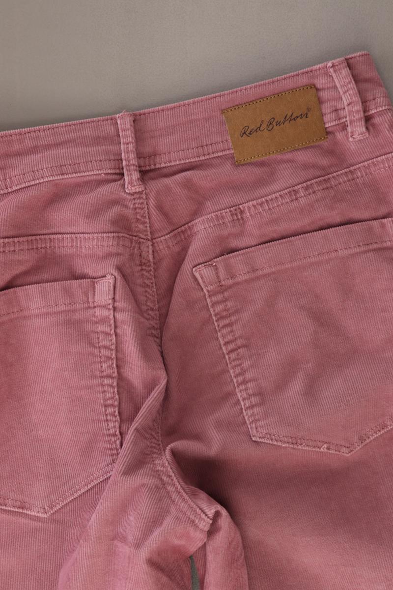 Red Button Cordhose Gr. 36 rosa aus Baumwolle
