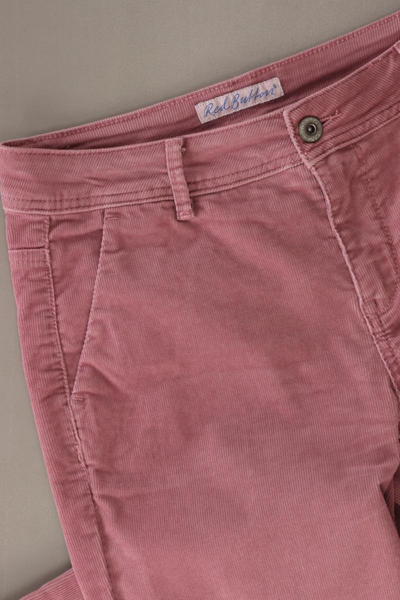 Red Button Cordhose Gr. 36 rosa aus Baumwolle