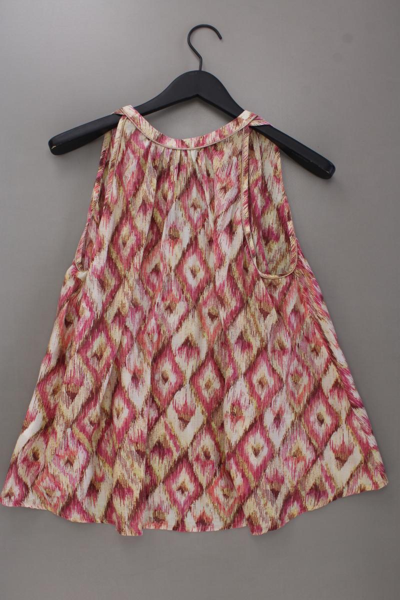 Freeman T. Porter Ärmellose Bluse Gr. S mit Batikmuster mehrfarbig aus Viskose