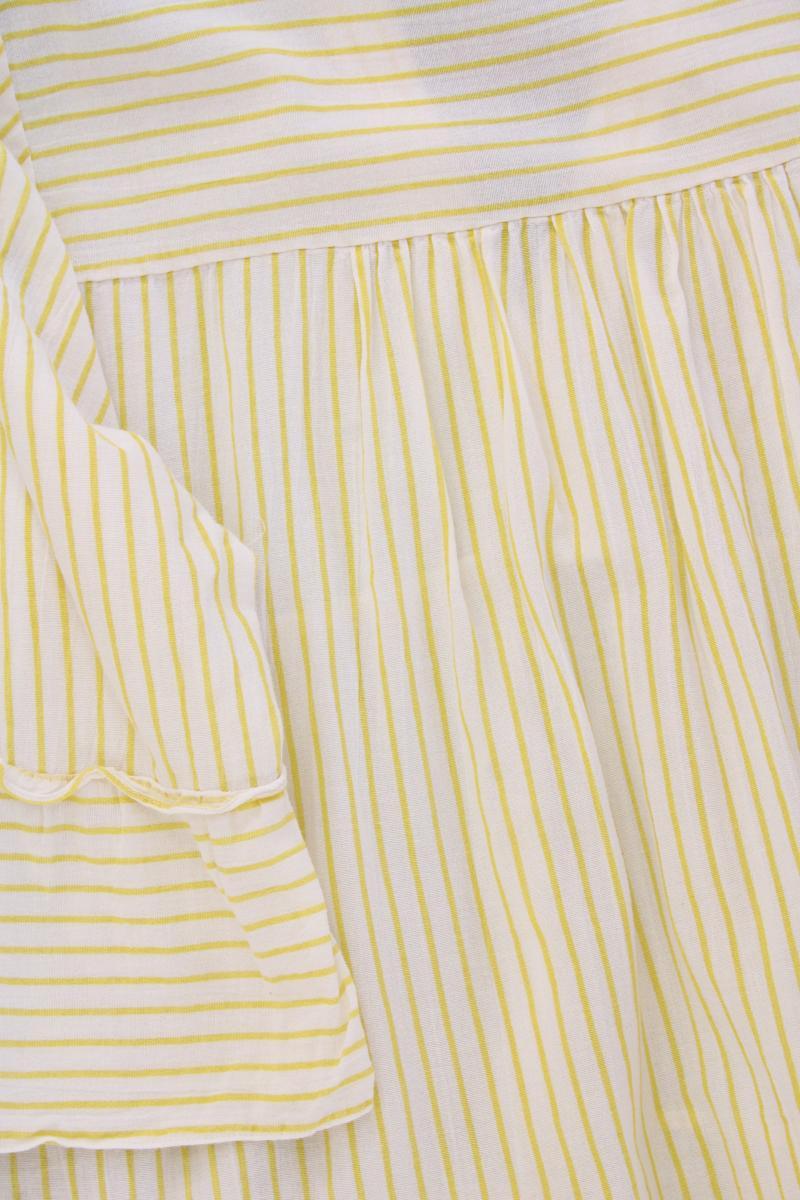 Vero Moda Sommerkleid Gr. L gestreift 3/4 Ärmel gelb aus Baumwolle