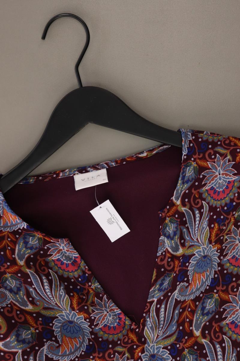 Vila Langarmkleid Gr. 36 neuwertig lila aus Polyester